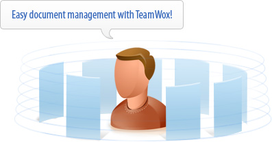 Easy document management with TeamWox