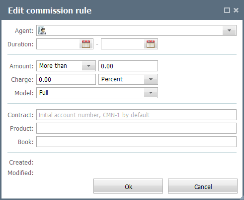 Edit Commission Rule