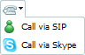 Selecting call type