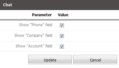 Module settings