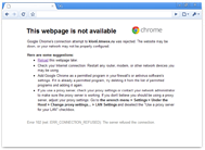 Google Chrome network environment setup