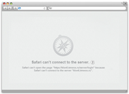 Apple Safari network environment setup