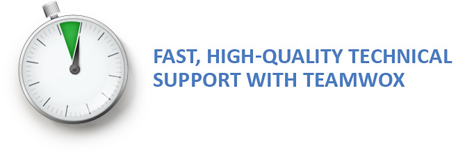 Fast, Hight-Quality Technical Support with TeamWox