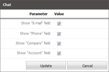 Module settings