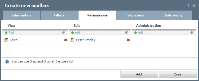 Permissions Permissions