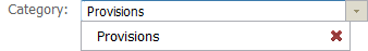 Choosing category Choosing category