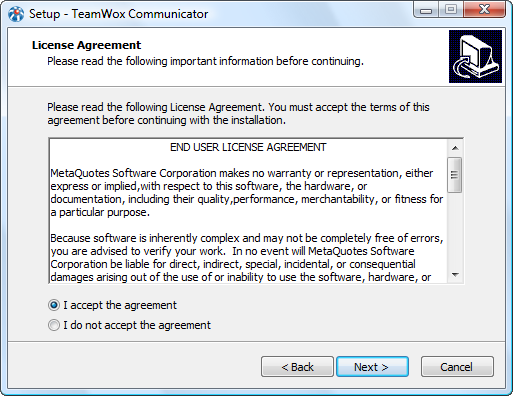 License Agreement