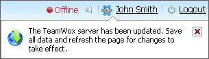 Server updated