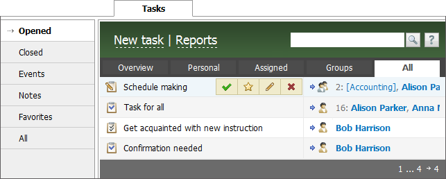 Tasks Module